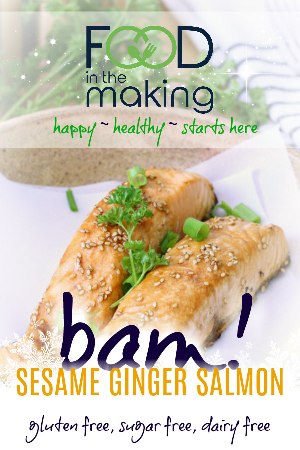 bam sesame ginger salmon