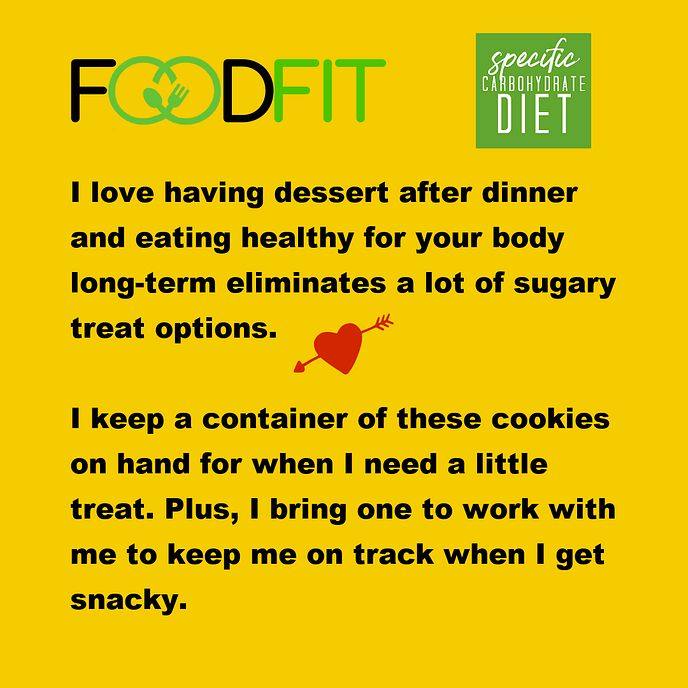 FOODFIT and SCD Diet Tips for Peanut Butter Cookies