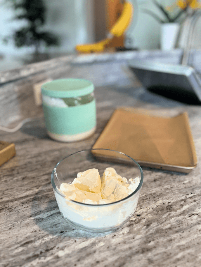 Homemade Greek Yogurt for Yogurt Bark Recipe